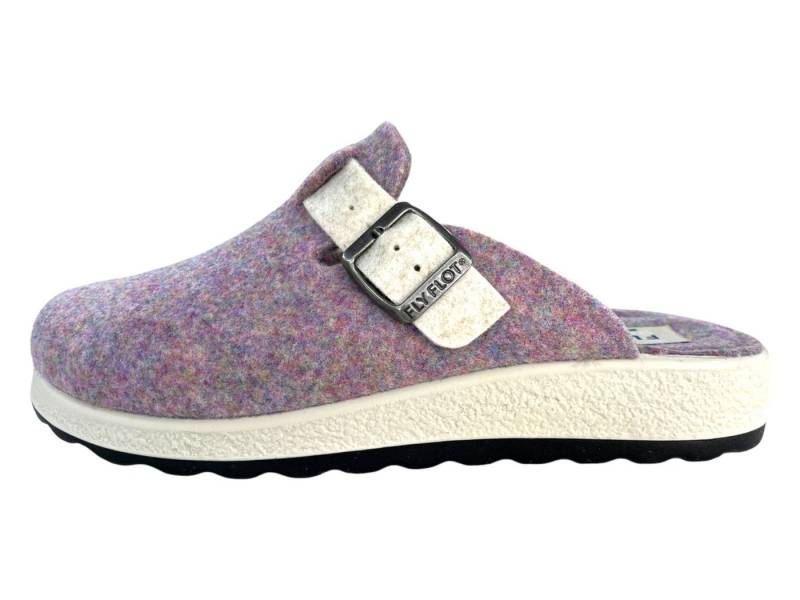 Fly Flot FLY FLOT Damen Pantoffel 320127-59 dark lilac Hausschuh von Fly Flot