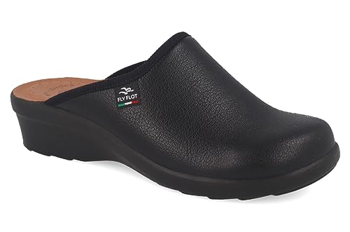 Fly Flot Hausschuhe L8 870 2E. Frau, Schwarz von Fly Flot