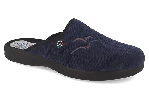 Fly Flot P7 962 MD Hausschuh Harren Blau 41 von Fly Flot