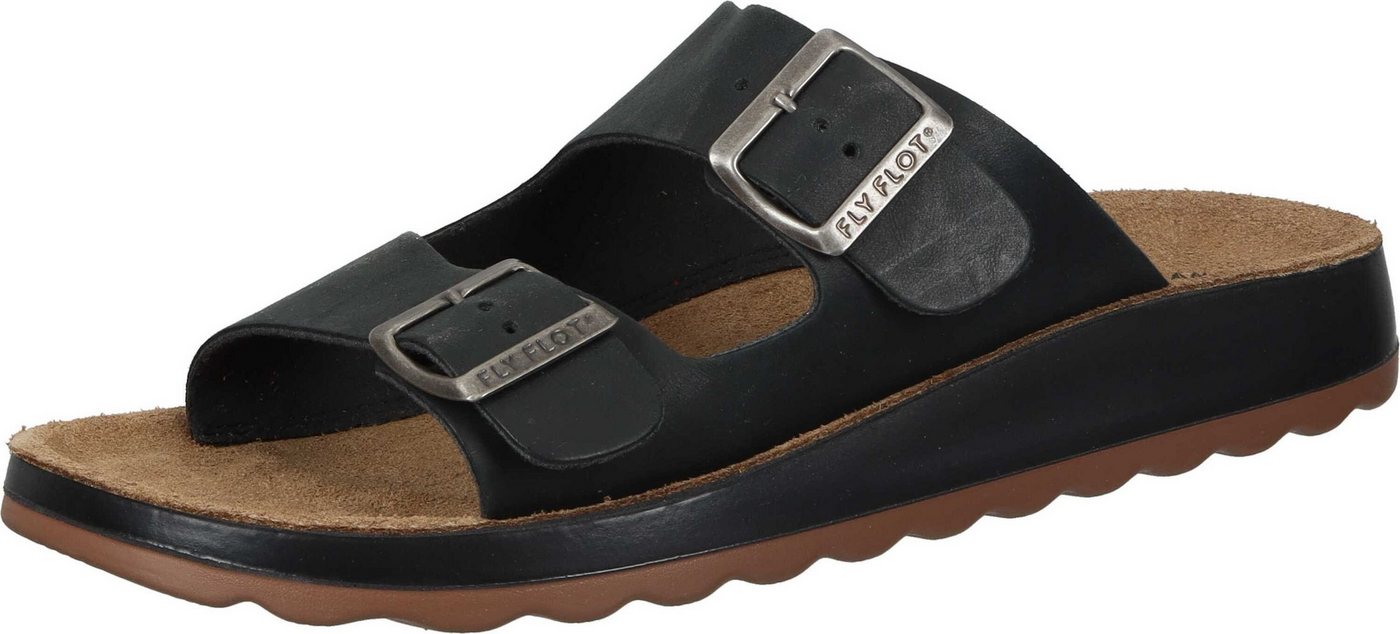 Fly Flot Pantoletten Pantolette aus echtem Fettleder von Fly Flot