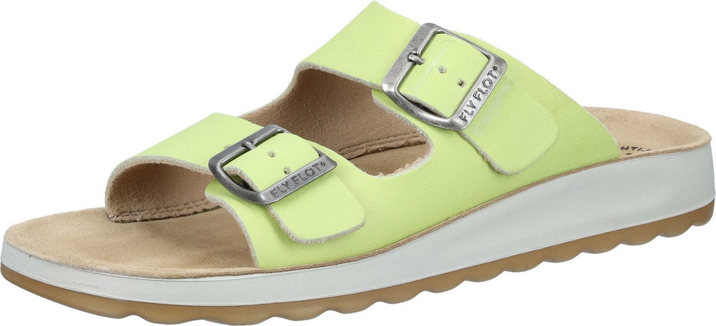 Fly Flot Pantoletten Pantolette aus echtem Leder von Fly Flot