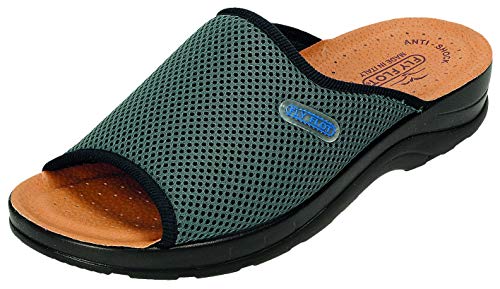 FlyFlot Clogs, Pantoletten H.Pantolette in anthrazit, Größe 45.0, von Fly Flot