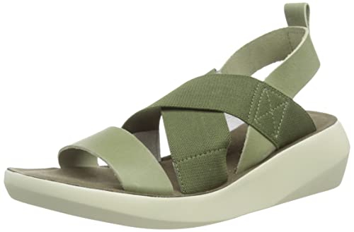 Fly London Damen Baji848fly Sandale, Grau (Smog), 35 EU von FLY London