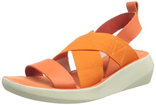 Fly London Damen Baji848fly Sandale, Korallenrot, 37 EU Fly London Damen Baji848fly Sandale, Korallenrot, 37 EU von FLY London