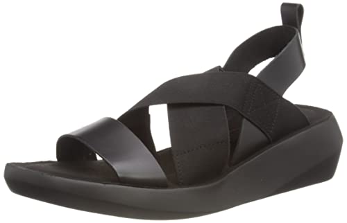 Fly London Mädchen Baji848fly Sandale, Schwarz, 35.5 EU von FLY London