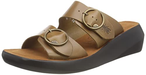 Fly London Damen Bald849fly Sandale, Camel, 41 EU von FLY London