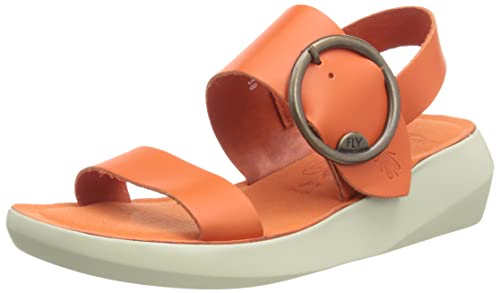 Fly London Damen Bani739fly Sandale, Korallenrot, 37 EU Fly London Damen Bani739fly Sandale, Korallenrot, 37 EU von FLY London