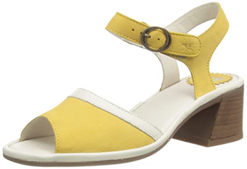 Fly London Damen Lear374fly Sandale mit Absatz, Bumblebee Offwhite, 40 EU von FLY London