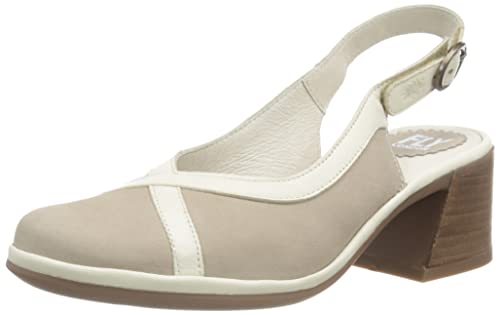 Fly London Damen Levo375fly Sandale mit Absatz, Beton Offwhite, 36 EU von FLY London