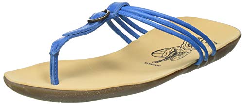 Fly London Damen Mous755fly Sandale, Blau, 38 EU von FLY London