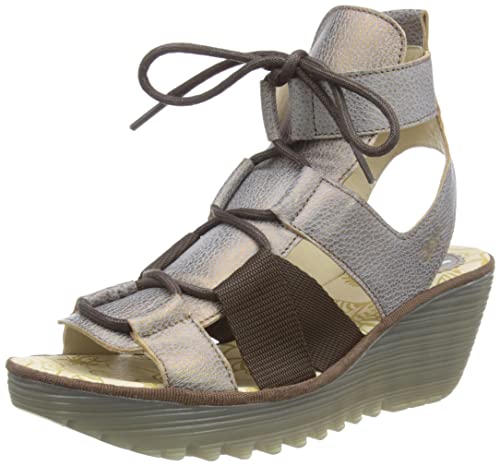 Fly London Damen Yaca413fly Sandale, Bronze, 38 EU von FLY London