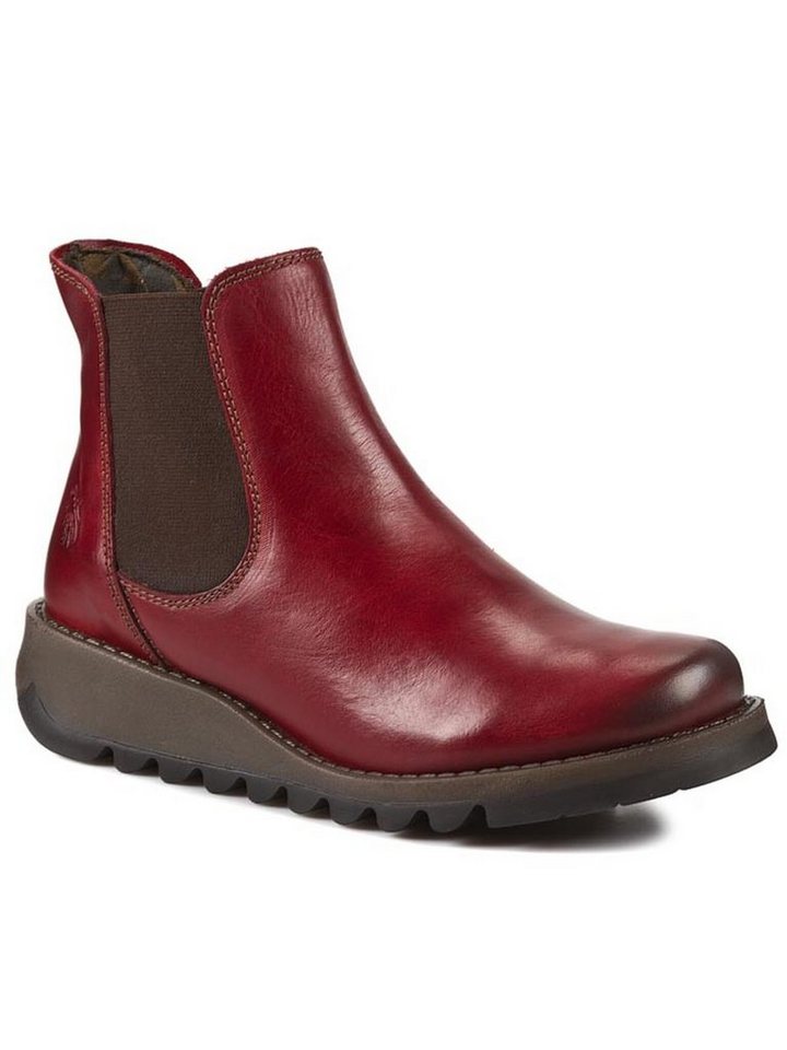 Fly London Klassische Stiefeletten Salvfly P143195004 Rug Red Stiefel von Fly London