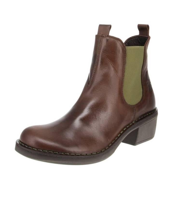 Fly London MEME030FLY Rug-D.Brown-Green Stiefel von Fly London
