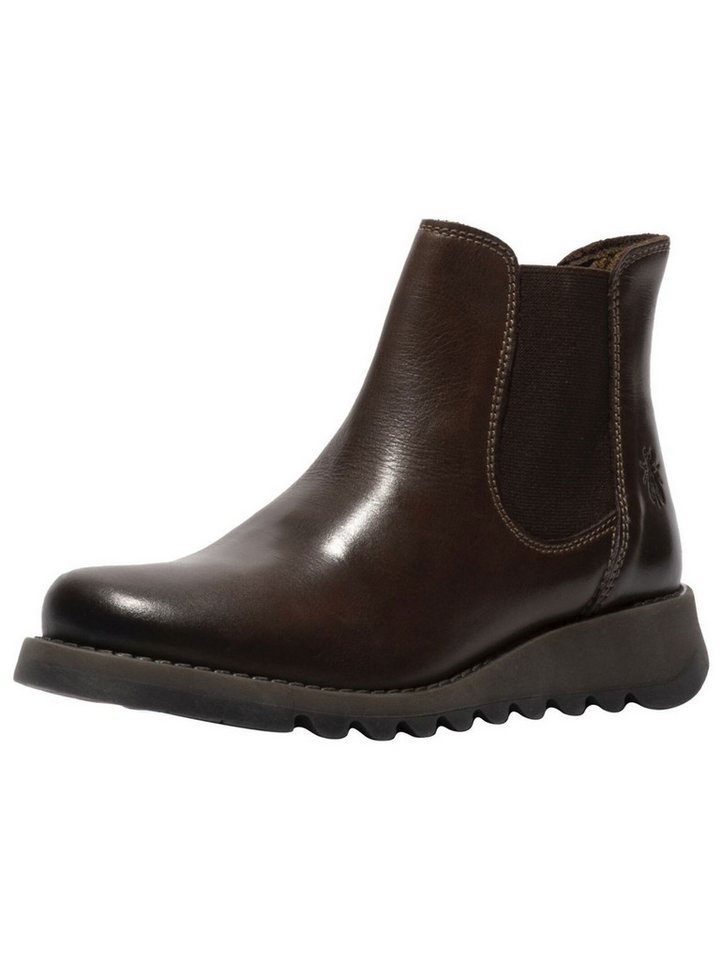 Fly London Stiefelette Leder/Textil Keilstiefelette von Fly London