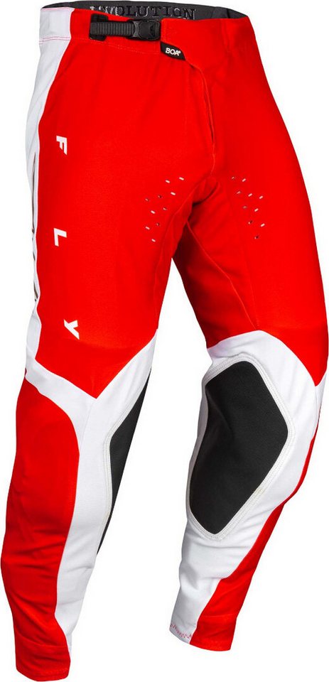 Fly Racing Motorradhose Fly Racing Evolution 2024 rot/weiße Motocross Hose Atmungsaktiv von Fly Racing