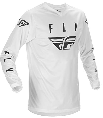 Fly Racing Universal Langarm Trikot Herren weiß von Fly Racing