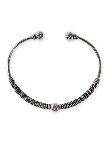 Fly Style Wikinger Armreif aus Silber - Armspange mit Flechtmuster - Wikinger Schmuck, Modelle:Modell E von Fly Style