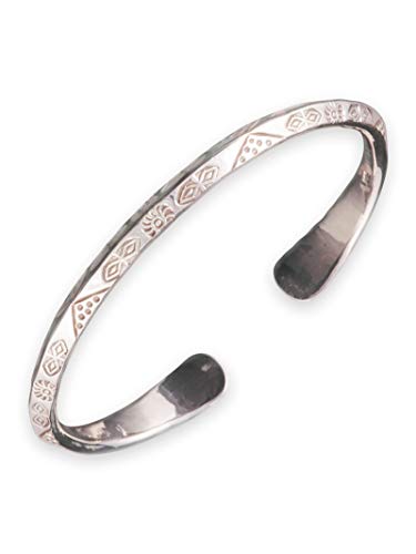 Fly Style Damen Armreif 925 Silber - Offene Armspange mit Ornamenten von Fly Style
