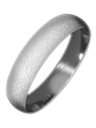 Fly Style Bandring für Damen und Herren aus 925 Sterling Silber | 4-10 mm breit | matt oder poliert, Ring Grösse:19.7 mm, Oberfläche:5mm Matt Fly Style Bandring für Damen und Herren aus 925 Sterling Silber | 4-10 mm breit | matt oder poliert, Ring Grösse:19.7 mm, Oberfläche:5mm Matt von Fly Style