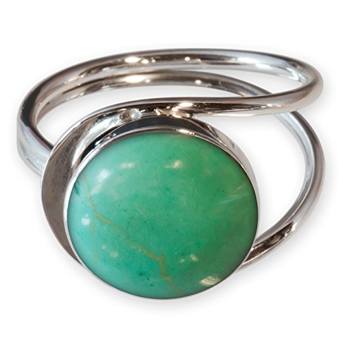 Fly Style Damen Ring aus 925 Silber - offener Ring mit Muschel oder Stein Inlays von Fly Style