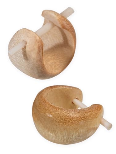 Fly Style Damen Ohrringe Creolen aus Holz- Kleine Holz Kreolen - Natur Damen Schmuck, Modelle:Modell C Fly Style Damen Ohrringe Creolen aus Holz- Kleine Holz Kreolen - Natur Damen Schmuck, Modelle:Modell C von Fly Style
