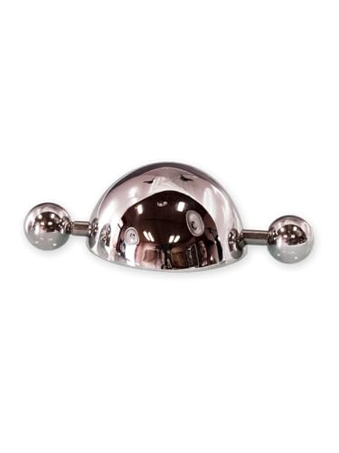 Fly Style Nippelschild/Brustwarzenpiercing aus 316L Edelstahl für den Herren - BDSM Schmuck, Durchmesser:14 mm von Fly Style