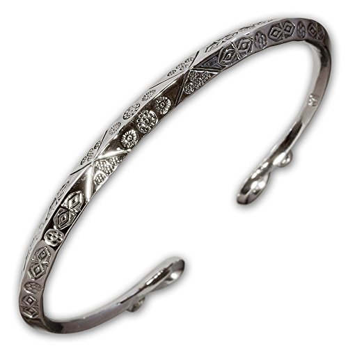 Fly Style Wikinger Armreif aus 925 Silber - Torque Armband Wikinger Armschmuck Armspange von Fly Style