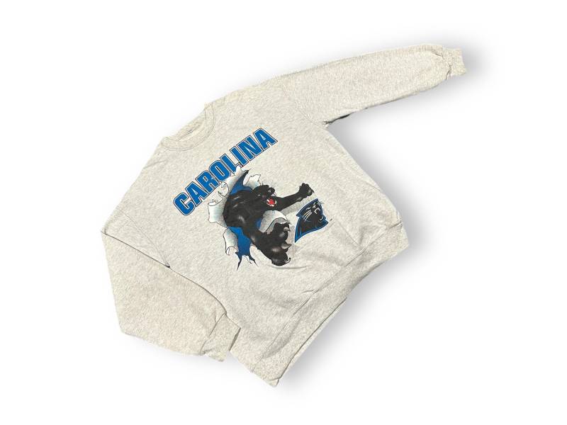 1993 Nutmeg Nfl Carolina Panther Fanpullover Sweatshirt Vintage Größe L 1993 Nutmeg Nfl Carolina Panther Fanpullover Sweatshirt Vintage Größe L von Fly90s