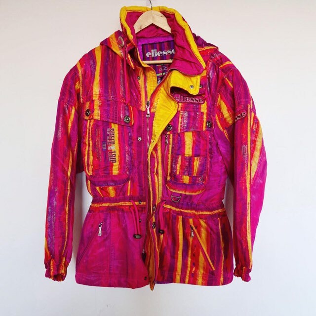 Vintage Ellesse 90Er Winterjacke von Fly90s
