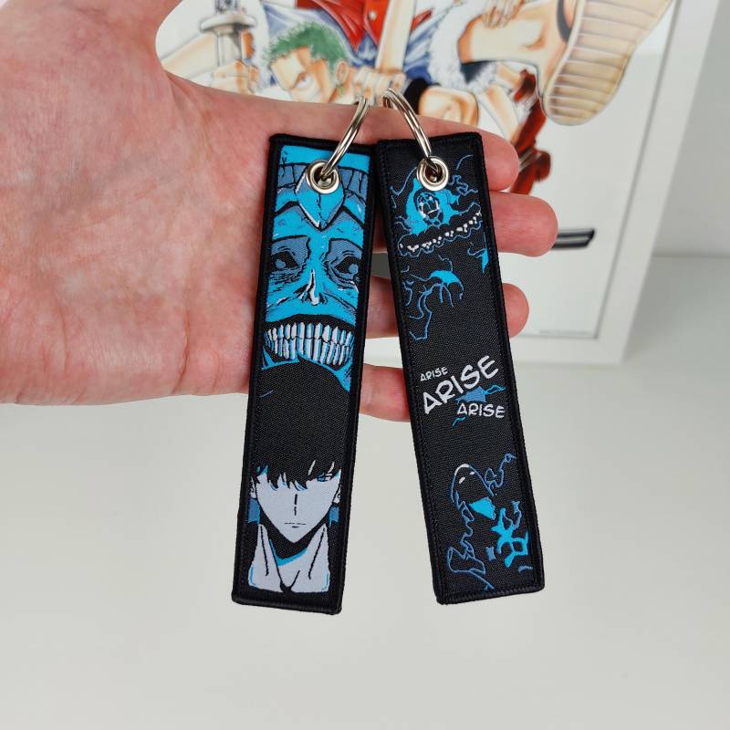 Anime Keychain Gestickter Jet-Anhänger Anime Keychain Gestickter Jet-Anhänger von FlyHighMerch