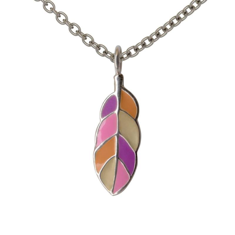 Halskette Anhänger Feder 925 Silber Kinder Damen Kinderschmuck Mädchen von FlyStyleShop
