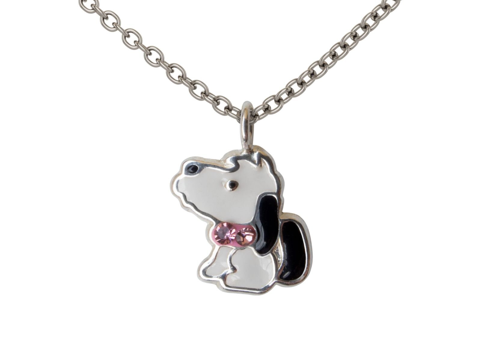Halskette Anhänger Hund Puppy Dog 925 Silber Kinder Tiere Kinderschmuck Mädchen von FlyStyleShop