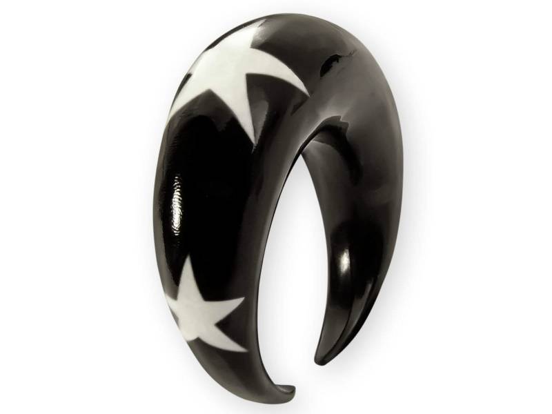 Horn Dehnungssichel Dehnschnecke Dehnspirale Dehnungsschnecke Ohr Expander Stern von FlyStyleShop