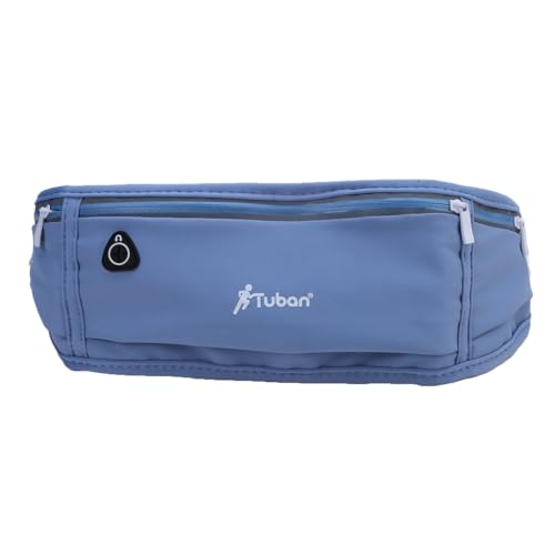 Flybloom Männer Frauen Einstellbare Lauf Gürtel Reise Wandern Workout Gürtel Tasche Im Freien Sport Angeln Taille Pack Tasche(Blau) von Flybloom