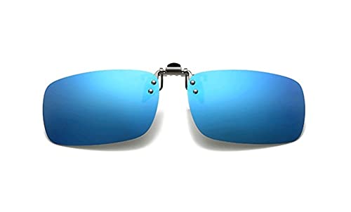 Clip on Polarisiert Sonnenbrille Ultraleicht Sonnenbrille Aufsatz Flip up Sonnenbrille Clip Gegen Licht für Frauen und Männer Brillenträger von Flydo