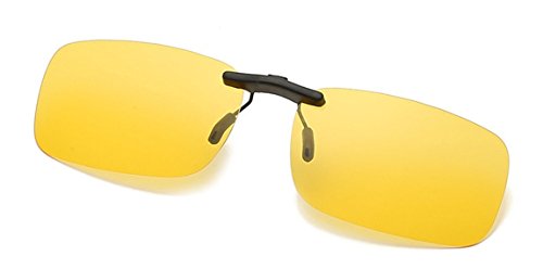 Flydo Polarisierte Sonnenbrille Clip für Brillenträger-Stil Sonnenbrille für Myopie Brille im Freien/Fahren/Angeln-Anti-UV von Flydo