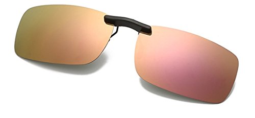 Flydo Polarisierte Sonnenbrille Clip für Brillenträger-Stil Sonnenbrille für Myopie Brille im Freien/Fahren/Angeln-Anti-UV von Flydo