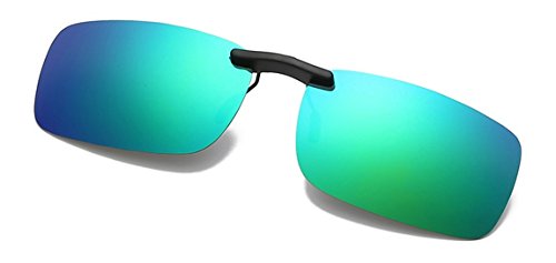 Flydo Polarisierte Sonnenbrille Clip für Brillenträger-Stil Sonnenbrille für Myopie Brille im Freien/Fahren/Angeln-Anti-UV von Flydo