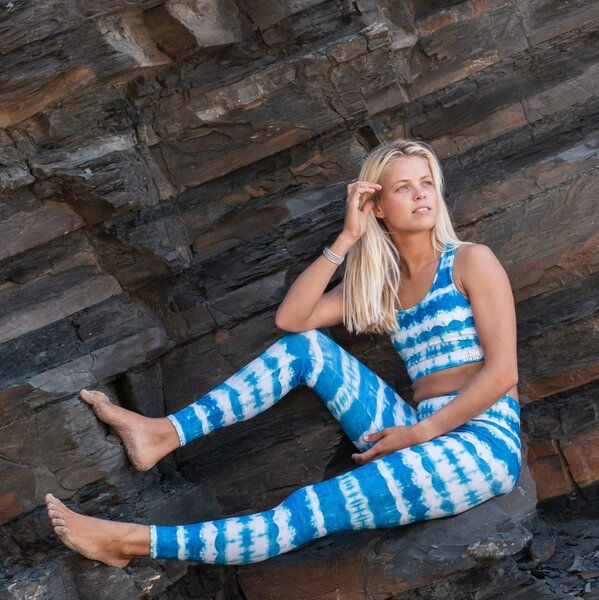 Flying Love Birds "Blue Ocean" - Racerback Bra von Flying Love Birds