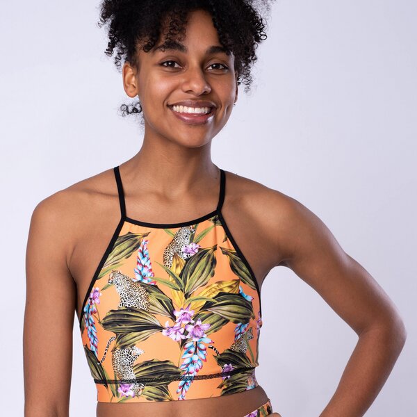 Flying Love Birds "Exotic Orange" Bustier – wendbar von Flying Love Birds