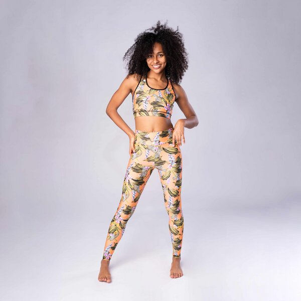 Flying Love Birds "Exotic Orange" Leggings von Flying Love Birds