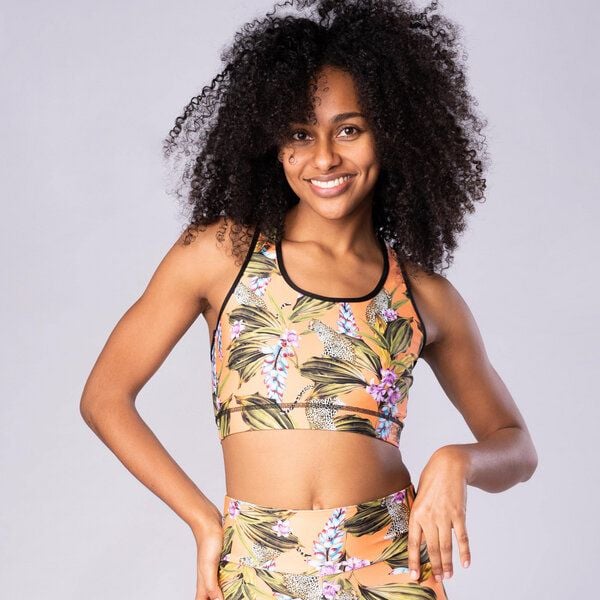 Flying Love Birds "Exotic Orange" - Racerback Bra Flying Love Birds "Exotic Orange" - Racerback Bra von Flying Love Birds