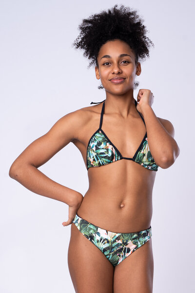 Flying Love Birds "Green Jungle" - Bikini Hose Slim von Flying Love Birds