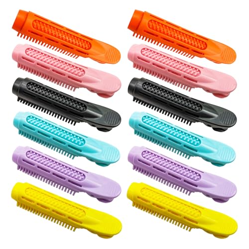 12 Stück Volumizing Hair Clips, Flauschige Haarwurzel Clip Lockenwickler Locken für Langes Mittleres Haar, Natürliche Flauschige Lockenwickler Lockiges Haar Styling Clip für Damen Mädchen 12 Stück Volumizing Hair Clips, Flauschige Haarwurzel Clip Lockenwickler Locken für Langes Mittleres Haar, Natürliche Flauschige Lockenwickler Lockiges Haar Styling Clip für Damen Mädchen von Flylin