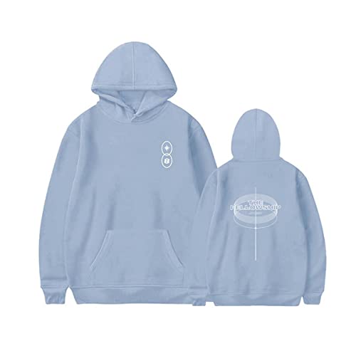 Flyself Jungen Und Mädchen ATEEZ Hoodie Kpop 2022 World Tour Kapuzenpullover Bedrucken Freizeit Langarm Hoodies Loose Streetwear Pullover HONGJOONG SEONGHWA Yunho YEOSANG SAN MINGI WOOYOUNG JONGHO von Flyself