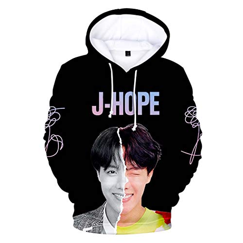 Flyself Unisex KPOP Kapuzenpullover 3D Digitaldruck Hoodie Lange Ärmel Sweatshirts Kapuze Pullover Tops Coole Oberteile Bangtan Boys Jungkook Jimin V Suga Jin J-Hope Rap Monster Flyself Unisex KPOP Kapuzenpullover 3D Digitaldruck Hoodie Lange Ärmel Sweatshirts Kapuze Pullover Tops Coole Oberteile Bangtan Boys Jungkook Jimin V Suga Jin J-Hope Rap Monster von Flyself