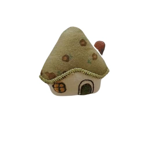 Flyshun Delicate Fabric Pins - Weiche Baumwolle Leinen gestickte Broschen für Frauen Mode Bluse, Schal, Tasche, Hut (Form des Haus ﻿2) von Flyshun