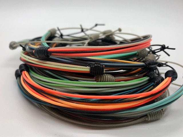 Recycled Fliegenschnur Flyvines Strang Armband Recycled Fliegenschnur Flyvines Strang Armband von Flyvines
