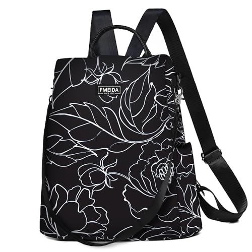 Fmeida Handtasche Rucksack Damen-Rucksackhandtaschen diebstahlsicherer Taschenrucksack 2 in 1 Kleiner Rucksack Casual Daypack Reiserucksack für Mädchen von Fmeida