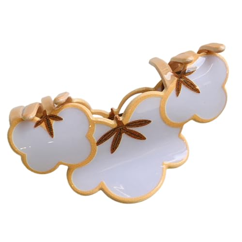 Acryl-Haarspange – Acryl-Haarklammern, Modische Haar-Accessoires | Blätter Tierform Große Bunte Haarklammern, Mehrzweck-elegante Thanksgiving-Haarnadel Für Frauen Mädchen, (2,76 X 1,97 Zoll) von Fmzrbnih